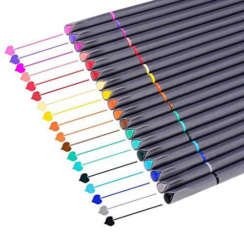 iBayam 컬러 펜 색 연필 세트 18가지 색상