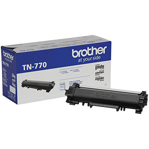 Brother TN-770 HL-L2370 MFC-L2750 토너,잉크토너 카트리지 (블랙) in 리테일 포장, 패키징