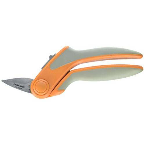 Fiskars 94817797 Micro-Tip Scissors, 5 Inch, Orange