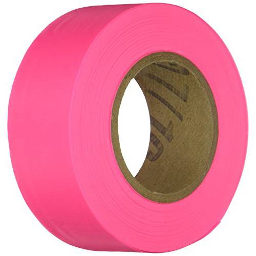 Irwin Tools STRAIT-LINE 포석 포장 테이프 150-foot Glo-Pink 65603