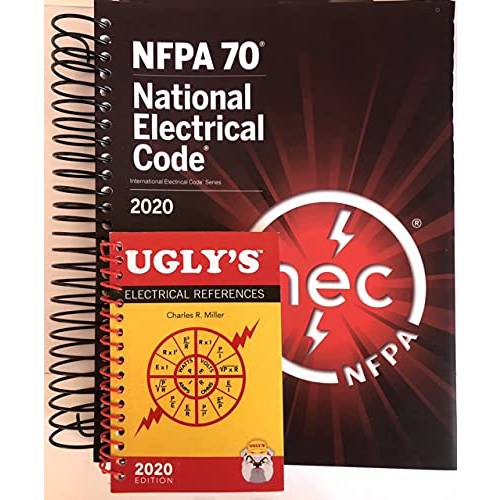 NEC 2020 NFPA 70 나선, 스파이럴 Bound National 전기,전동 코드+ UGLY’S 전자 REF 2020