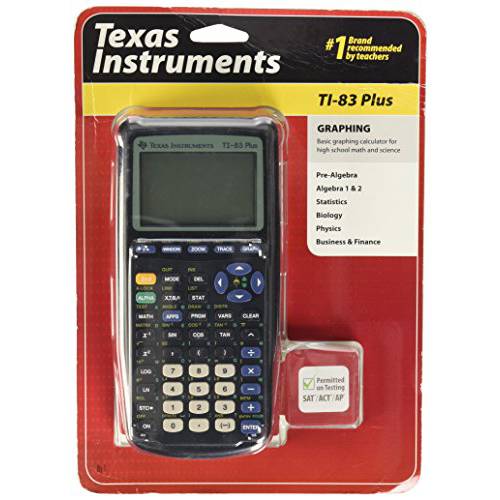 Texas 악기 TI-83 플러스 그래핑 계산기