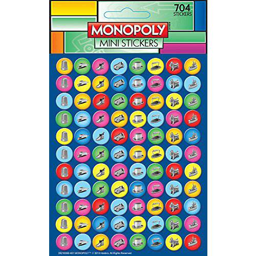 Eureka Monopoly 스티커, 미니 (621005)