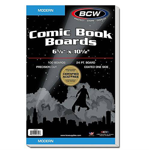 BCW 모던 Comic 백킹 보드