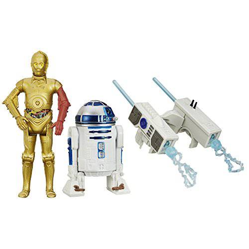 Star Wars the 포스 Awakens 3.75-Inch 피규어 2-Pack 스노우 Mission R2-D2 and C-3PO