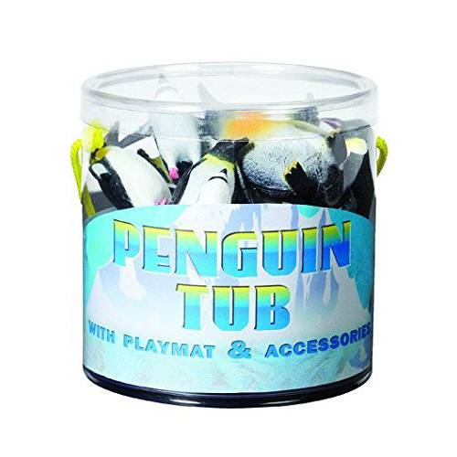 Warm Fuzzy Toys Penguin Tub 인형 플레이매트