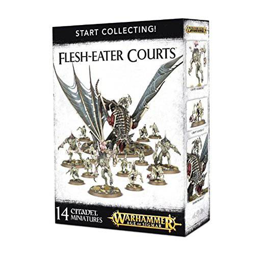 Games Workshop 99120207039 Flesh-Eater Courts: 스타 수집 액션 피규어