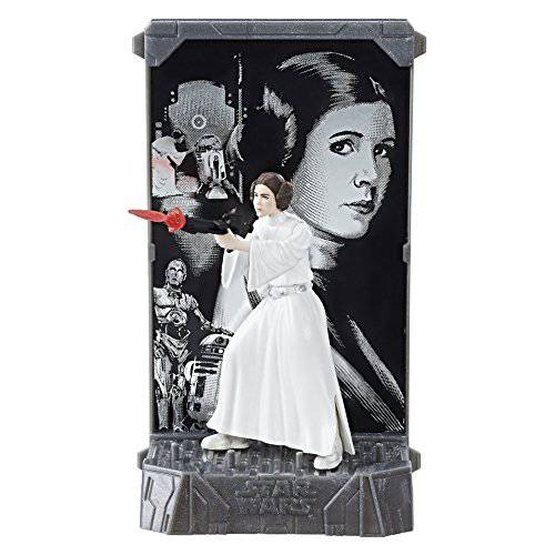 Star Wars the 블랙 시리즈 티타늄 시리즈 프린세스 레이아, 3.75-inch