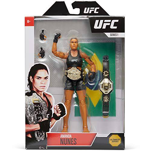 UFC Ultimate 시리즈 Amanda Nunes 액션 피규어 - 6.5 인치 소장가치