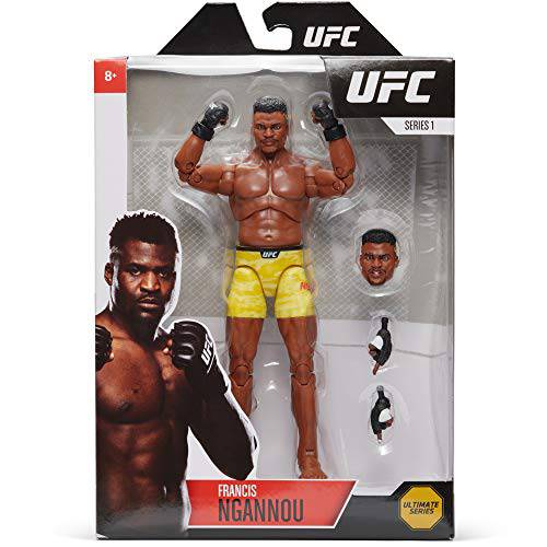 UFC Ultimate 시리즈 Francis Ngannou 액션 피규어 - 6.5 인치 소장가치