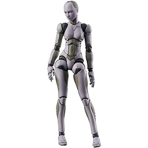 1000 장난감 TOA 헤비 Industries: 제작 인간 Female 1:12 스케일 액션 피규어, 다양한색