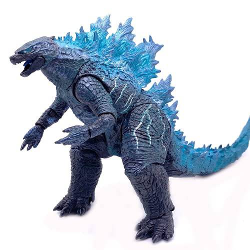 고질라 액션 Figure-Dinosaur 장난감 킹 of The 몬스터 액션 피규어 Head-to-Tail 12 인치 동상 모델 장난감 장식 Best 선물 (블루)